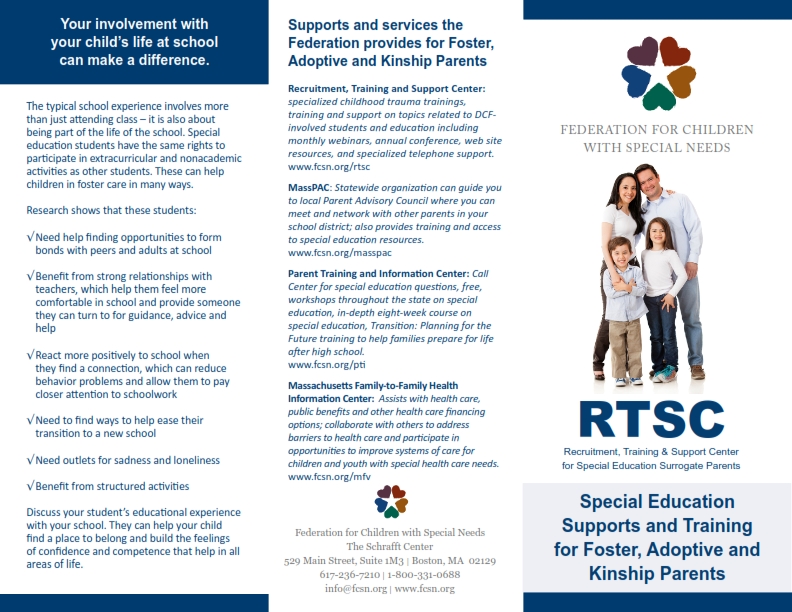 Foster Parent resources and trainings