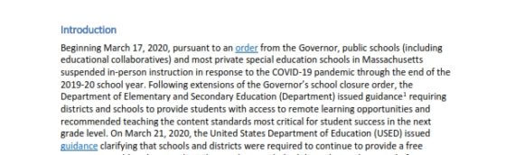 COVID-19 Compensatory Services and Recovery Support for Students with IEPs