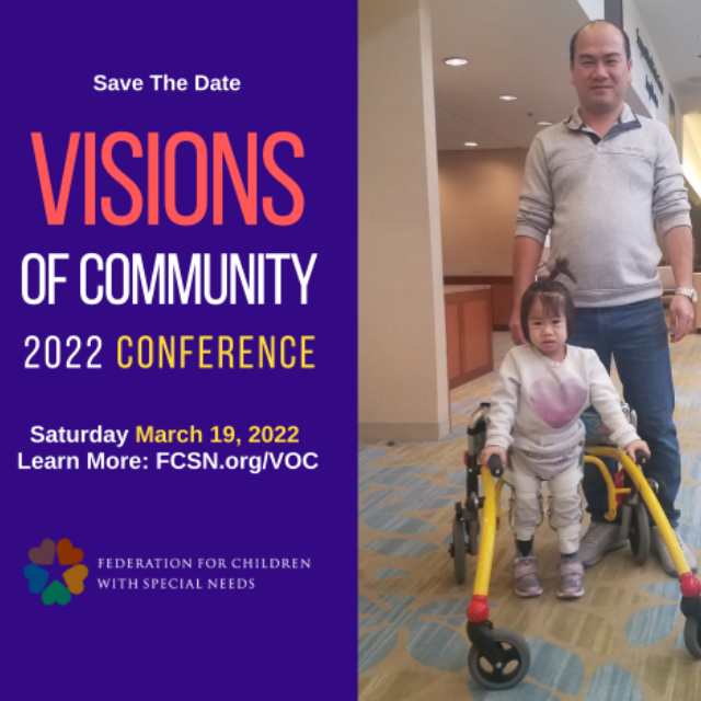 Visions of Communithy Conference Save the Date 03/19/22