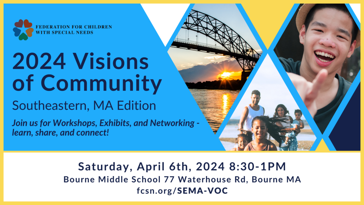 2024 Visions of Community: Southeastern, MA Edition. Saturday, April 6th, 2024 8:30am - 1pm